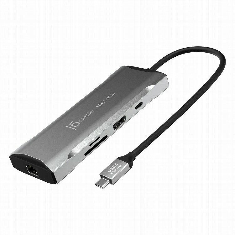 j5 create USB3.2 USB-C 9in1マルチアダプター JCD393(代引不可)【送料無料】