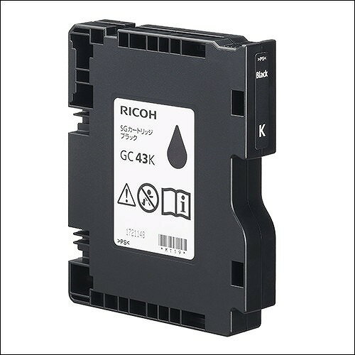 リコー RICOH SGカートリッジ ブラック GC 43K 515946(代引不可)【送料無料】