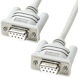 サンワサプライ RS-232Cケーブル(モデム・TA用・2m) KRS-433XF2K(代引不可)