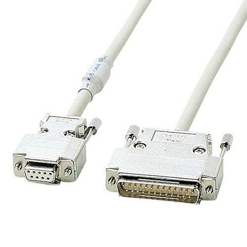 サンワサプライ RS-232Cケーブル 10m KRS-3110FN(代引不可)【送料無料】