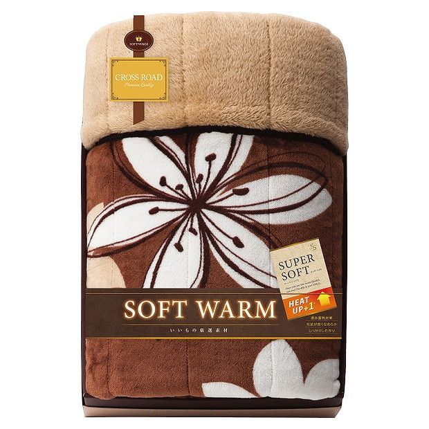 あったか遠赤 極ふわ合せ綿入毛布 F24100(代引不可)【送料無料】