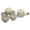 萩焼 姫土茶器揃 茶コシ付 5724(代引不可)【送料無料】