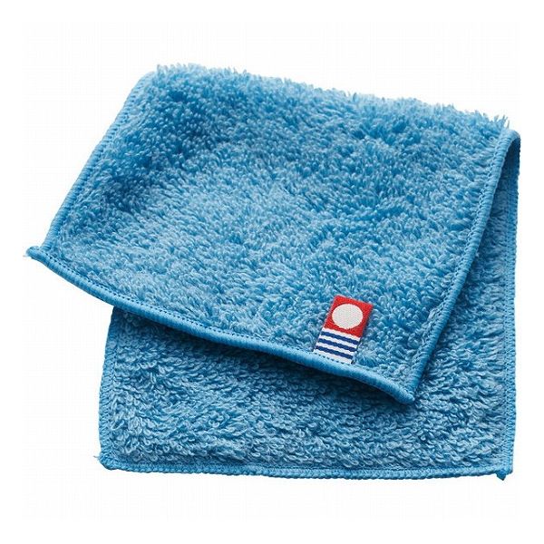 サステナブル今治ハーフハンカチ ブルー 64808 タオル製品 ハンカチ 婦人1枚セット(代引不可)