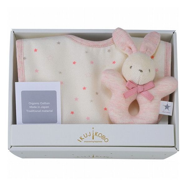 育児工房 ベビーギフト2点セット(コンペイトウ) ピンク 383709 ベビー・子供用品 ベビー用品 ベビー雑貨(代引不可)【送料無料】