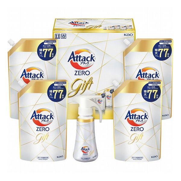 花王 アタックZEROワンハンドギフト アタック KAN50 石鹸・洗剤 洗剤 洗剤(代引不可)【送料無料】