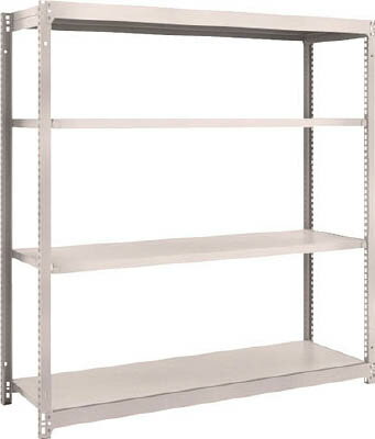 TRUSCO M1.5型軽中量棚 1460X445XH1500 4段 単体 NG M1.55544【送料無料】