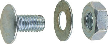 TRUSCO 軽量棚用ボルト・ナットM6X12mm BN40