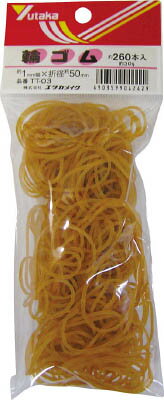 ユタカ ゴム 輪ゴム 1mm×50mm(260本) TT03