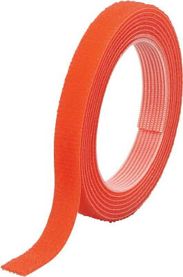 TRUSCO マジックバンド結束テープ 両面 幅40mmX長サ5m オレンジ MKT40VOR