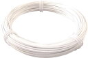 TRUSCO カラー針金 ビニール被覆タイプ 2.0mmX25m 白 TCWM20W