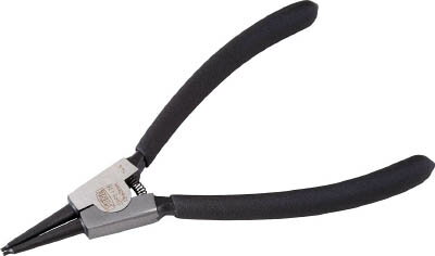 TONE スナップリングプライヤ(ストレートタイプ 軸用) SRPS125
