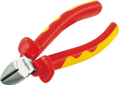 TRUSCO 絶縁電工ニッパ 180mm TZCP180【送料無料】