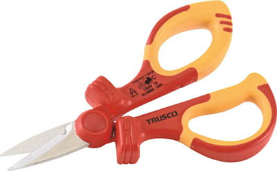 樂天商城 - TRUSCO 絶縁電工ハサミ 150mm TZES150