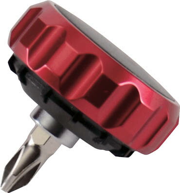TRUSCO ラチェットドライバー(ミニタイプ)レッド 38mm TRD38R
