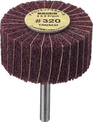 TRUSCO ナイロンミックスホイール外径φ30×厚ミ25×軸6 #320 FM3025320【送料無料】