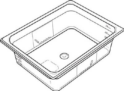 エレクター フードパン ホットパン アンバー 200P46