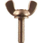 TRUSCO 圧造蝶ボルト ステンレス M6X40 4個入 B350640