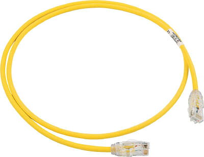 樂天商城 - パンドウイット カテゴリ6A細径パッチコード 10m 黄 UTP28X10MYL【送料無料】