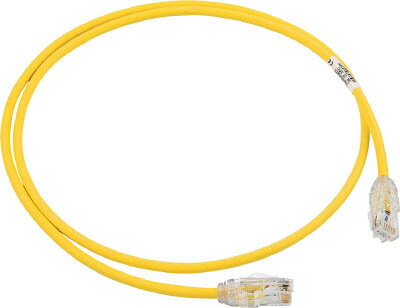 Rakuten - パンドウイット カテゴリ6A細径パッチコード 5m 黄 UTP28X5MYL【送料無料】