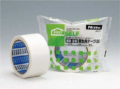 【商品詳細】●作業性にすぐれ建築・塗装等に最適なテープです。●粗面への接着力も良く、簡単に切れ、のり残りが少ないテープです。●建築塗装作業用に最適です●色:ホワイト●幅(mm):50●長さ(m):25●厚み(mm):0.11●粘着力:1.6N/10mm●手で切れる●基材:ポリエチレンクロス●粘着剤:アクリル系生産国：日本重量：153g【送料について】北海道、沖縄、離島は送料を頂きます。