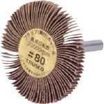 TRUSCO 薄型フラップホイール 30X5X6 ＃100 5個入 UF3005100