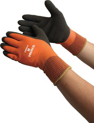 TRUSCO 防寒天然ゴム手袋 Mサイズ TWBGM