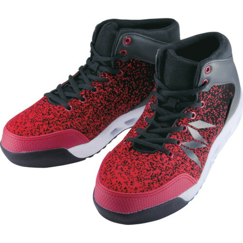 丸五 マンダムニット#002 レッド/ブラック 25.5cm MNDMNIT002RBK255【送料無料】