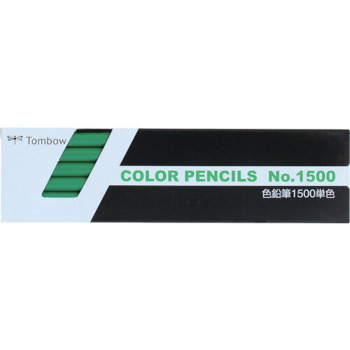 ~6 Colors - Tombow 色鉛筆 1500 単色 緑