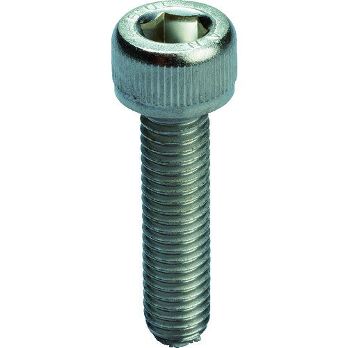 TRUSCO トラスコ 六角穴付ボルト スチール メッキ 全ねじ M12×35 4本入 Y1541235