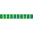 グリーンクロス 数字マグネット大 1144220202【送料無料】