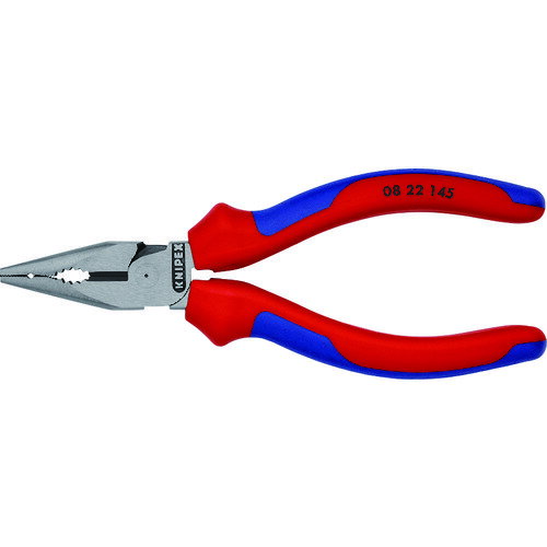 KNIPEX ニードルノーズペンチ 145mm コンフォートハンドル 822145【送料無料】