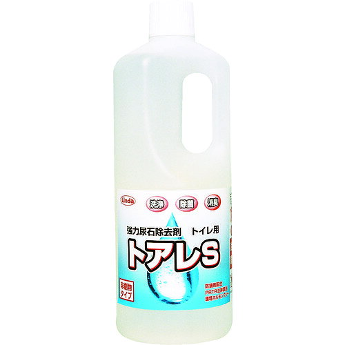 【商品詳細】●酸による化学分解に加え、特殊浸透剤と溶解促進剤のトリプル洗浄で尿石を除去します。●特殊成分で素晴らしい光沢感を与えます。●逆ノズル採用で便器の裏側へも液が届きます。●防錆剤配合で金属腐食を制御。●トイレの尿石スケール除去及び洗浄。●容量(L)：1●容量(ml)：1000●酸性タイプ液体●希釈倍率：原液使用(1回あたり約30ml)●PRTR法非該当品・環境ホルモンフリー・毒物及び劇物取締法非該当品材質/仕上●成分：塩酸、有機酸、非イオン界面活性剤●まぜるな危険●塩素系の製品と一緒に使うと有害な塩素ガスが発生して危険です原産国日本JANコード4979782037848【送料について】北海道、沖縄、離島は送料を頂きます。