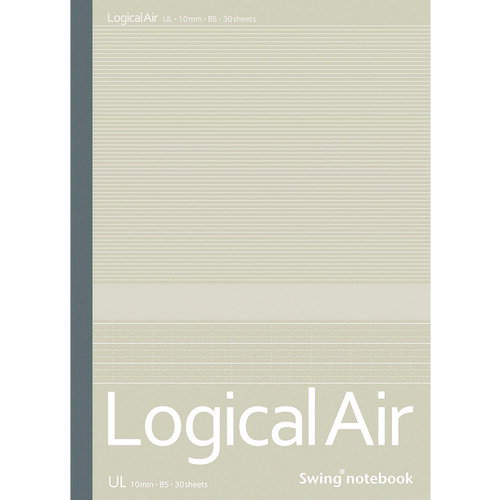 ナカバヤシ ロジカル・エアーノート方眼5ミリ罫/B5/30枚 NOB576S