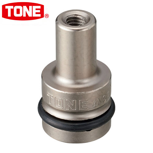 TONE トネ インパクト用スタッドボルトセッター 4NSTM10-1.25 ソケットレンチ 手作業工具 スタッドボルトリムーバー 工具