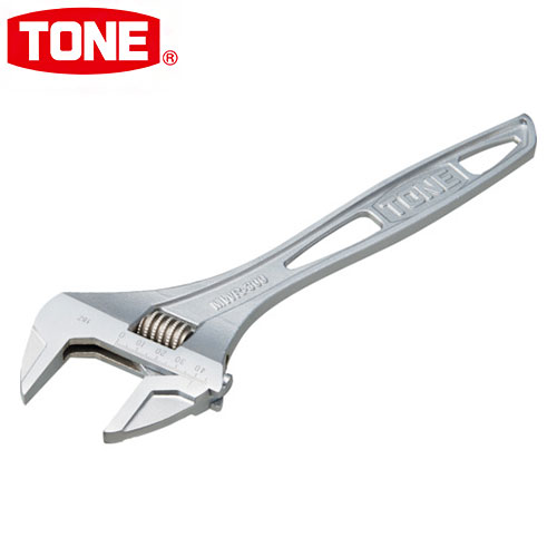 Monkey Wrench - TONE トネ ハイパーウォームモンキレンチ 目盛付 MWR-450 レンチ スパナ プーラー 手作業工具 モンキーレンチ 工具【送料無料】