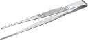 TRUSCO ステンレス製ピンセット 125mm 直ギザ付 TSP21【ポイント10倍】
