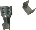 ユタカ 金具 ゴムロープ金具Aセット 平ゴム用平行金具♂♀各1 20mm平ゴム用 GA01