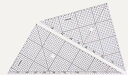STAEDTLER 966 30 レイアウト用方眼三角定規 30CM