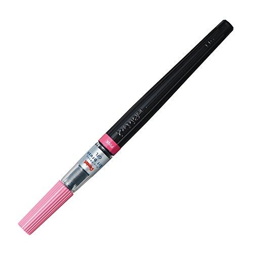 ぺんてる アートブラッシュ ピンク XGFL-109JANコード：4902506291493個装サイズ:重さ:40×115×230mm:18g本体サイズ:重さ:Φ13×175mm:13g材質:キャップ:PP、前軸 リング:再生PP 後軸:再生PE 穂先:ナイロン繊維Pentel毛筆タイプのカラー筆ペン 文字だけでなく、イラストや絵画にも最適！多彩な技法で、描く楽しさが広がります。 サイズ：（W）40mm×（H）230mm×（D）15mm カラー：ピンク [特徴] ・上質感と、ワンランク上の「大人の描画材」の雰囲気を持った、「描く」筆ペンです。 ・全18色の幅広いカラーリング。カートリッジ交換でインキ補充が可能。 ・穂先はコシがあってまとまりが良く、耐久性にも優れたぺんてる伝統の品質。【送料について】北海道、沖縄、離島は送料を頂きます。