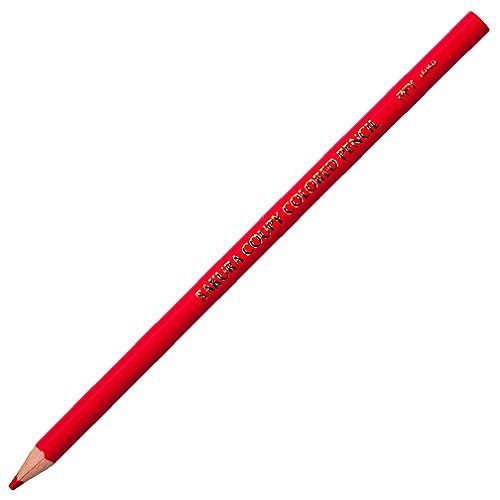~6 Colors - サクラ クーピー色鉛筆 赤 PFYバラ-19