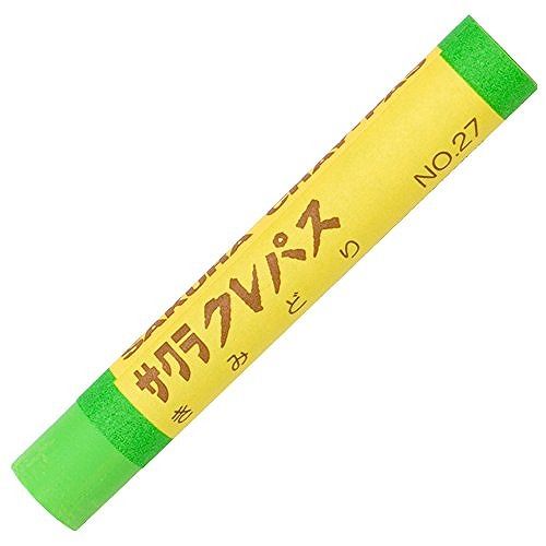 Crayons - サクラ クレパス太巻 黄緑 LPバラ-27