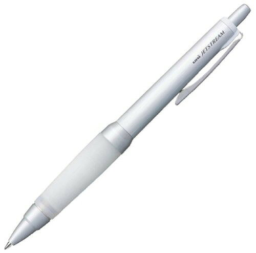 三菱鉛筆 ジェットストリーム シルバー SXN1000071PJANコード：4902778019610サイズ : 軸径 13.3mm ×厚さ 13.3mm ×全長 141.7mm重量: 21gボール径0.7mmノック式油性ボールペン「ジェットストリーム」の細字(0.7mm)タイプです。ゲルインクのようにするすると滑らかに書くことが出来ながら、にじまずムラのない油性インクの良さがしっかりと残っています。油性・水性・ゲルインクの枠を超えた、画期的な書きごこちのペンです。シリコン素材のαゲルクリップが、画期的な書きごこちと快適な握りごこちの両立を実現します。※黒インクボディです。【送料について】北海道、沖縄、離島は送料を頂きます。