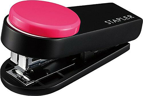 マックス カラーギミック ピンク HD-10XS/PJANコード：4902870806453【特長】 小さくコンパクトにたため、ポーチやペンケースで収納して持運べる携帯ホッチキス カラーギミック。【とじ枚数】 最大10枚 ※とじ枚数はPPC用紙64g/m2換算【使用針】 No.10-1M (本体に50本装填済み)【本体サイズ】 H20xW67xD30mm【マックス】colorgimic（カラーギミック） ●カラフルでキュートなホッチキス ●小さくコンパクトにたためるデザインで、ペンケースやポーチに収納して持ち運べます ●本体色(軸色)：ピンク ●入数:1個 ●本体サイズ(mm):H20×W29×D67 ●綴じ枚数：約10枚 ●綴じ奥行：最大27（±2）mm ●綴じ口寸法：4.5mm ●針装てん数：50本 ●専用使用針：No.10−1M針 ●材質:PC、ABS、スチール ●針残量確認窓、リムーバ付 ●JANコード:4902870806453【送料について】北海道、沖縄、離島は送料を頂きます。