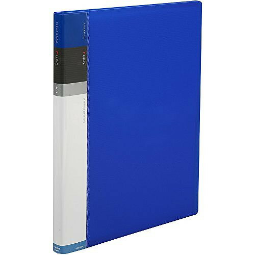 リヒト クリヤーブック A4 青 N-4603-8