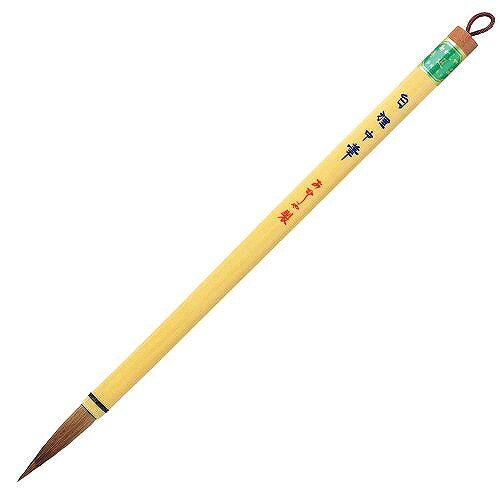あかしや 書道筆中 白狸中筆 PM-100JANコード：4963095070319幅1.0cm×高22.5cm×奥1.0cm●むささびは別名ノブスマとも言い前足、後足の間に膜があり、木から木の間を鳥の様に飛行する珍しい動物で、毛はやわらかく、羊毛に似ているが、又独特のネバリと毛先に味があり、筆の原料として珍重される。●昔からよく使用される原料で、細筆などには、他の原料と混毛し、筆のすべりを良くして、運筆を助けるのみならず、独特の面白い線の表現にも適している。●鹿毛は鋭く荒く、弾性に乏しいので、通常、筆の先端に使う事は出来ないが、筆の腰などに使用して、力や姿を整えるのによく利用される。【送料について】北海道、沖縄、離島は送料を頂きます。