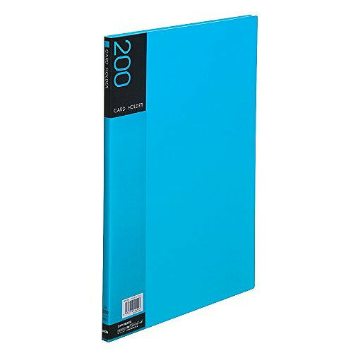 セキセイ 名刺ホルダー A4S Lブルー N