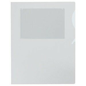 セキセイ ワイド/ハーフフォルダー クリア AD-2406-90