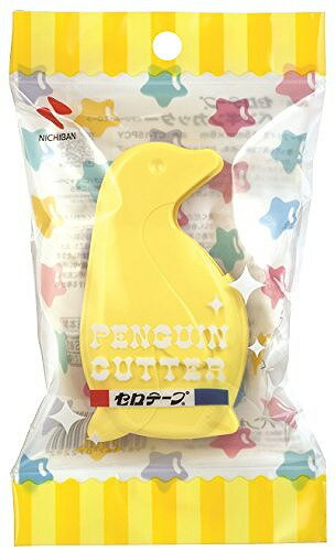 ニチバン セロテープペンギンカッター Cイエロー CT-15PCY