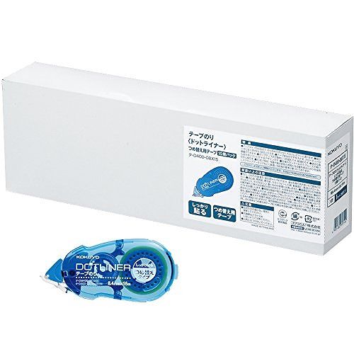 コクヨ テープのり ドットライナー強粘着 つめ替え用 15個 タ-D400-08X15 (1箱)【送料無料】