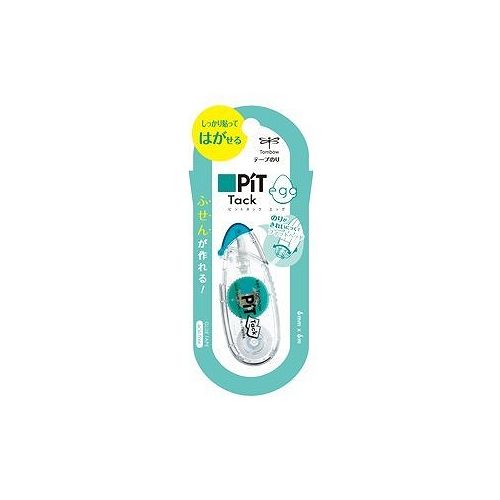 トンボ鉛筆 テープのり ピットタックエッグ スタンダード PN-EK